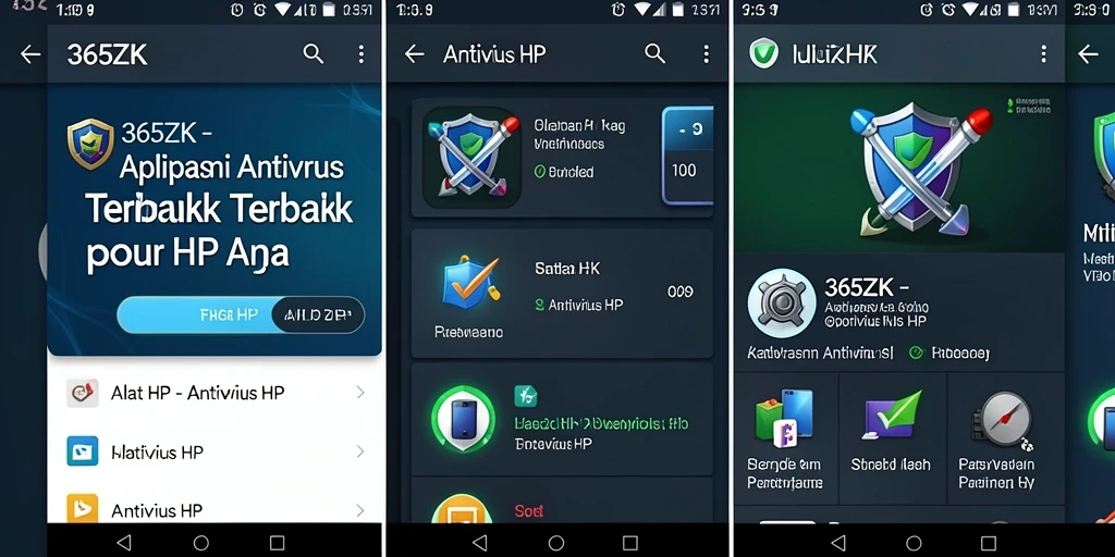 Antarmuka pengguna utama 365ZK yang sederhana dan efisien.