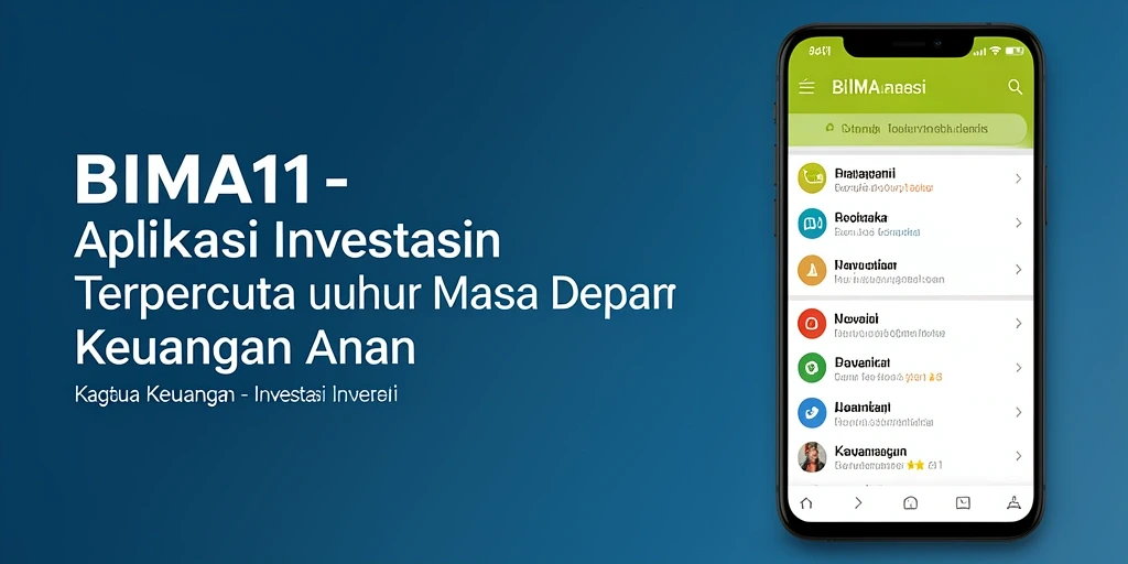 Tampilan antarmuka aplikasi BIMA11 yang intuitif dan informatif.