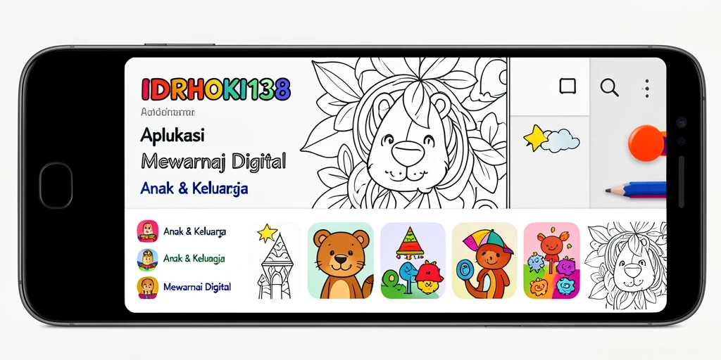 Screenshot antarmuka aplikasi Mewarnai Digital IDRHOKI138 yang menarik.