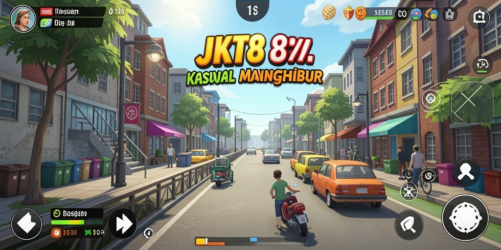Tampilan antarmuka yang menawan dan intuitif di <strong>JKT8</strong>.