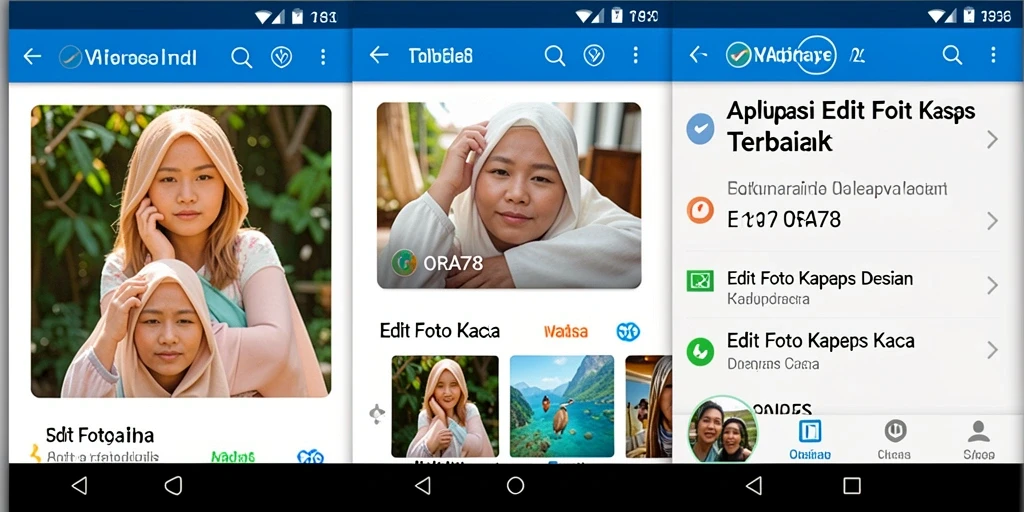 Antarmuka ORA78 yang user-friendly untuk editing foto kertas kaca.