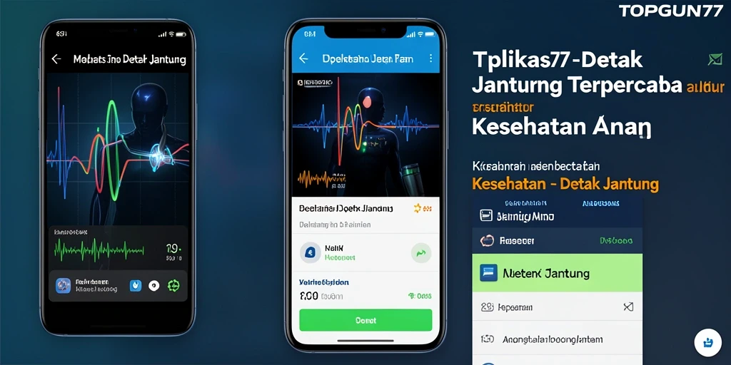 Antarmuka pengguna TOPGUN77 yang menarik dan informatif.