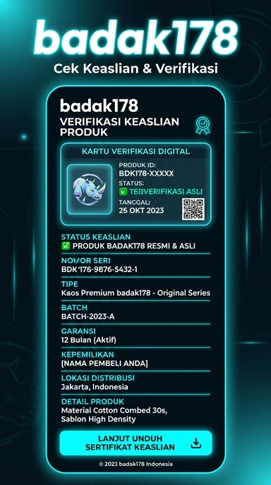 Kanal Resmi Badak178 untuk Pengguna Android Indonesia